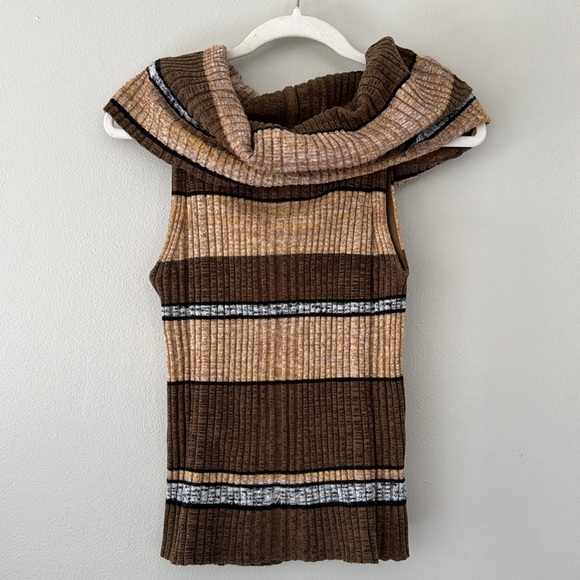 Free People Carly Cowl Rib Knit Top - Picture 3 of 8